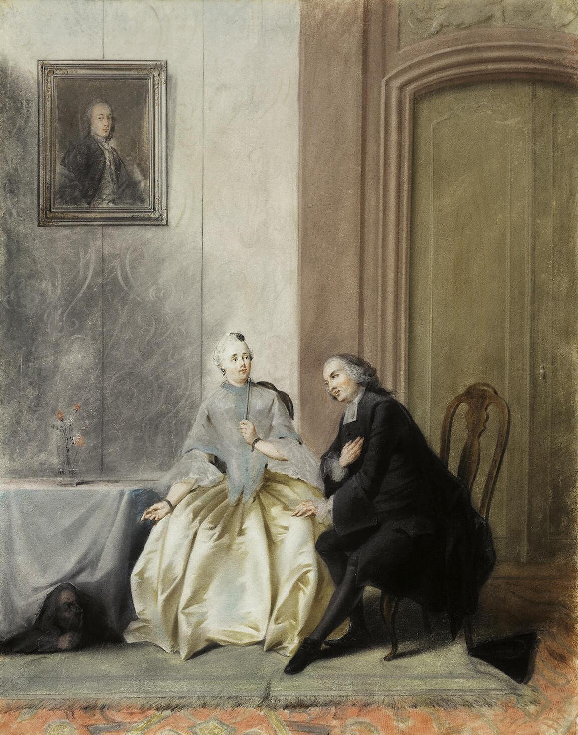 Scene From Moliere's Tartuffe by Jacobus Buys, c.1795